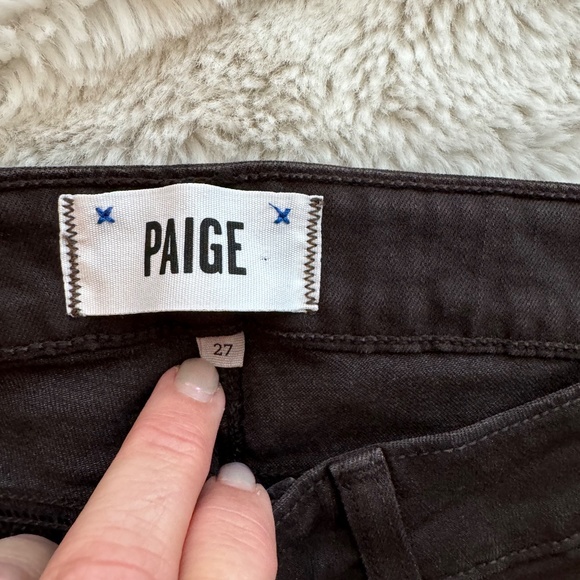 PAIGE Verdugo ultra skinny Women's jeans size 27 Beautiful brown color - Picture 3 of 5